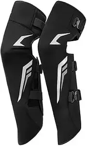 Motorcycle Knee Shin Guard Pads Motorbike Knee Pads Riding Leg Guards Windproof Cold Anti-Wrestling Thickened Windshield Protective Gear Winter Warm Long Knee Pads Motocross Racing Knee Guards
