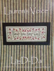 LA-D-DA Cross Stitch Lauren's Voice Chart