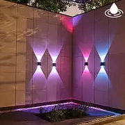 Solar Outdoor Wall Light Waterproof High Brightness Garden Decor Lights Backyard Courtyard Home Decor Solar LED Wall Lamps
