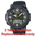 CASIO PROTREK CLIMBER LINE PRG-601 PRG-601YB-3 WATCH BLACK CLOTH 2 YEAR WARRANTY