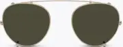 Oliver Peoples MP-2 1104C 514582 Gold / Green Clip 48mm