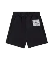 [Moschino Kids] Moschino Kids Cotton shorts Y 12 black