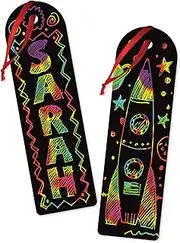 Melissa & Doug 10474 Scratch Art Bookmark Party Pack Activity Set 4+ Years