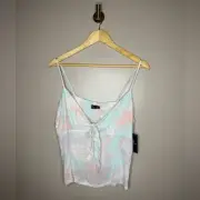 Volcom Blue Cami Top NWT L