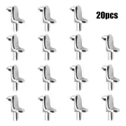 20pcs Shelf Support Studs Kitchen Cabinet Unit Cupboard Pegs Pin Hanger Bracket
