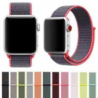 在飛比找蝦皮購物優惠-編織尼龍錶帶,apple Watch Sport Loop 