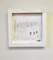 Edward Goss "White" 2009 Self-Taught Artist Outsider Contemporary Art