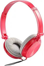 CIYODO Headphones with Microphone Foldable Lightweight Headsets with Volume Control for Smartphones PC Laptop Tablets Bass Sound Ear Pads Random Color