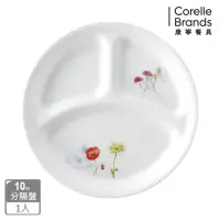 在飛比找momo購物網優惠-【CORELLE 康寧餐具】花漾彩繪10吋分隔盤(310)