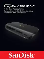 SanDisk ImageMate Pro USB-C Multi Card Reader CF micro SD SDHC SDXC MobileMate