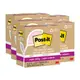 3M Post-it 利貼 狠黏 環保便條紙 76x76mm 混色5盒 /組（共25本）654R-5SSNRP