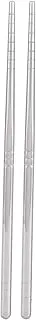 304 Stainless Steel Strong Durable - Chopsticks for Noodles Rice Sushi Korean Barbecue Parties Hotels