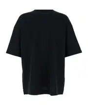 Juun J Graphic Printed Drop Shoulder T-Shirt S,M Black