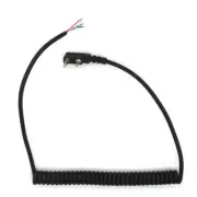 for Baofeng UV5R for Kenwood TK-240 Linton Hand Mic Cable Black Easy Operation