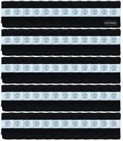 240 Units of Yacht & Smith Kids Black Tube Socks Size 4-6 - Boys Crew Sock