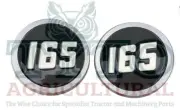 FOR MASSEY FERGUSON 165 TRACTOR SIDE BADGE Emblem