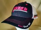 HOOBER HAT CASE IH AGRICULTURE NWOT BLACK RED WHITE ADJ STRAP BRETMOR TRACTOR.