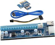 DOITOOL External GPU Adapter for Laptop Pci to Pci Enhance Gaming Multimedia Experience Includes USB Cable for Graphics Card Upgrade