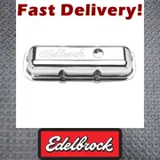 Edelbrock ~SIGNATURE SERIES VALVE COVERS suits Chevrolet USA 173