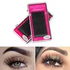Long B C D Curl False Eyelashes Individual Lashes Faux Mink Hair Lash Extension