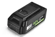 Neovolta NEW 40V 2.5Ah Lithium-Ion Battery Pack Garden Tools Soft Grip LED Display