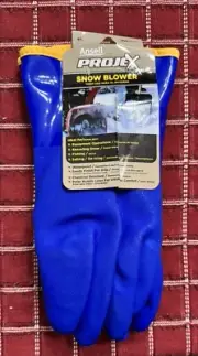 Ansell Project Snow Blower Waterproof Gloves Large #97-615