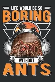 Notebook With Ants: Ants Ant Farm Anthill Fire / 6x9 Inches / 120 graph Sites