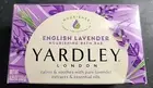 Yardley London Bar Soap English Lavender Nourishing 4.25oz Bath Bar Calming