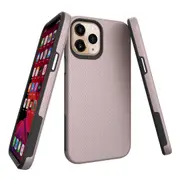 For iPhone 12 Pro Max Case Armour Shockproof Strong Light Slim Cover Rose Gold