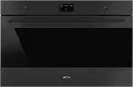 Smeg Classic 90cm Pyrolytic Oven Matte Black
