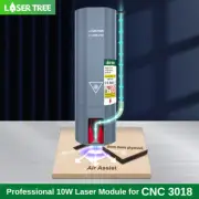 LASER TREE Laser Module 10W Optical Power for CNC 3018 Machine Cutting Engraver