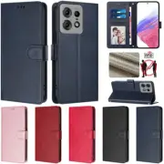 For Motorola Edge 50 Neo Ultra 60 Fusion Magnetic Leather Wallet Case Flip Cover