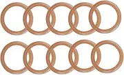 Tnfeeon Rubber Ring Multitool, Wear Piston Ring for Air Compressor, with Light Practical Design, Impact and High Insulation Performance for Long-lasting Usage,