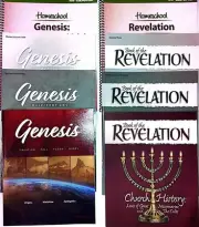 Abeka Bible Student Text/Quiz/Test/Teacher Keys Genesis & Revelation