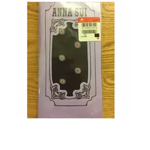 日本專櫃 半筒襪 ANNA SUI 咖啡色