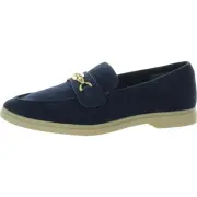 Sam Edelman Womens Kyana Navy Slip On Loafers Shoes 9 Medium (B,M) BHFO 1743