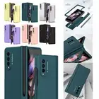 Fr Samsung Galaxy Z Fold 6/5/4/3 Folding Shockproof Hard Case With S Pen Holder