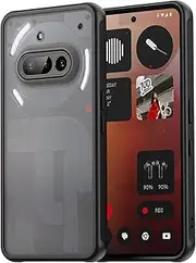 RUNGOS for Nothing Phone 3a Case [Translucent Matte] [Ultimate Silky Touch] [Slim Fit] 12Ft Military Grade Drop Tested Case for Nothing 3a Case, Hard Back Shockproof Phone Cover 2025