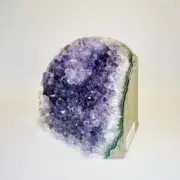 Amethyst Geode Cluster Stand Alone 684 grams