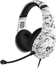 4Gamers Conqueror Gaming Headset for Xbox, PS4/PS5, Switch, PC - Arctic Black