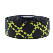 Single Double Color Anti-skid Sweat Absorbtion Silica Gel Highway Bicycle Strapping Black + yellow