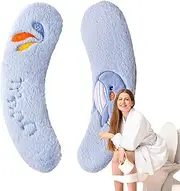 Toilet Seat Warm Mat - Soft Protector Cushion for Toilet Seat - Bathroom Cover Pad Sticky Pad for College Dormitories