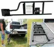 Foldable Rear Tailgate Foot Step Ladder Fits for SsangYong Musso 2019-2025
