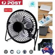 New USB mini Portable Desktop Cooling Desk Quiet Fan Computer Laptop PC