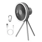 New Camping Fan with Lantern, 10000mAh Battery, Portable Design