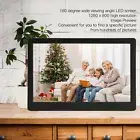 US Plug Digital Photo Frame Multifunction 13in HD LED Display Electric Photo Set