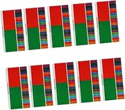 ifundom Kalimba Note Stickers Set 10pcs Pp Thumb Piano Scale Decals Easy Install