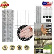 Durable 20'' x 20' Galvanized Wire Mesh Roll for Chicken and Craft Projects