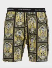 NEW PETER ALEXANDER MENS WOODY TOY STORY CARD PJ SHORTS COTTON XL RRP$69.95
