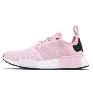 【adidas 愛迪達】休閒鞋 NMD_R1 W 女鞋 粉紅 櫻花粉 經典 愛迪達(B37648)